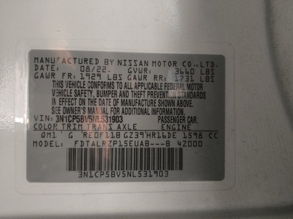 Used 2022 Nissan Kicks S FWD image 33