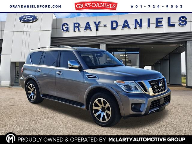 Used 2019 Nissan Armada Platinum w/ Captain's Chairs Package image 1