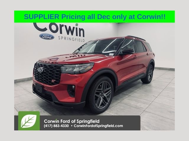 New 2025 Ford Explorer ST w/ Sun And Sound Package