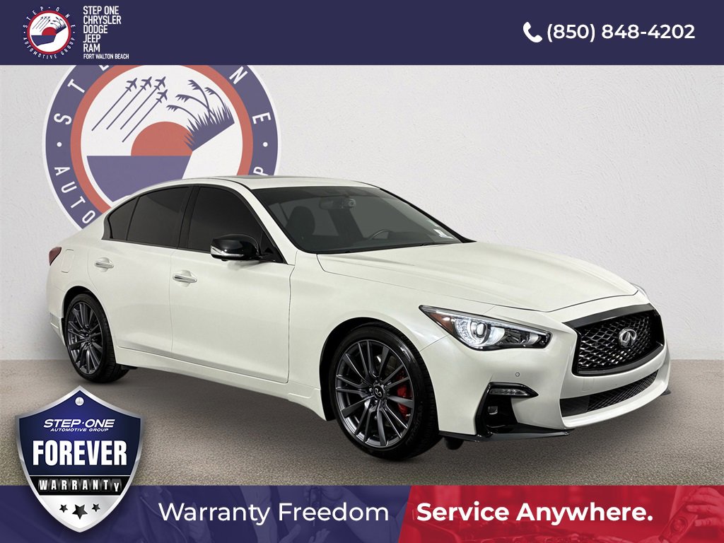 Used 2024 INFINITI Q50 Red Sport 400 video 1