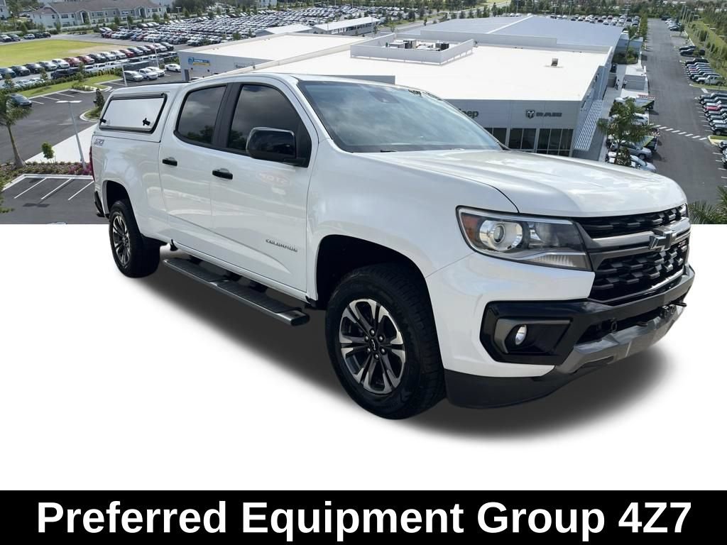 Used 2021 Chevrolet Colorado Z71 w/ Safety Package AWD/4WD image 3