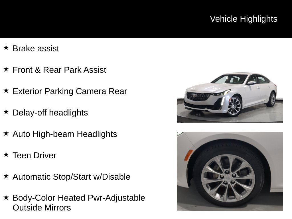 Used 2024 Cadillac CT5 Premium Luxury AWD/4WD image 38