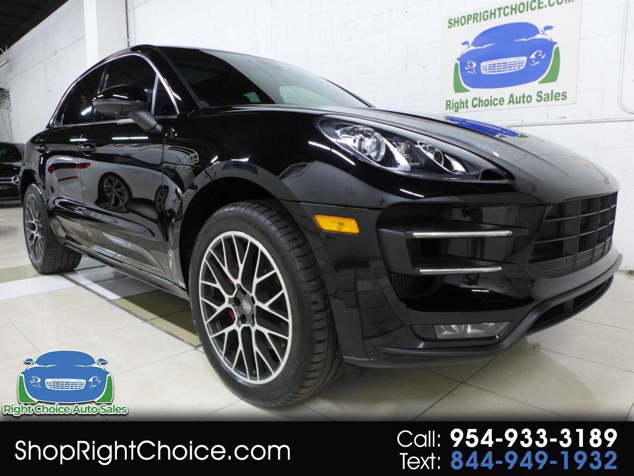 Used 2017 Porsche Macan Turbo AWD/4WD image 1
