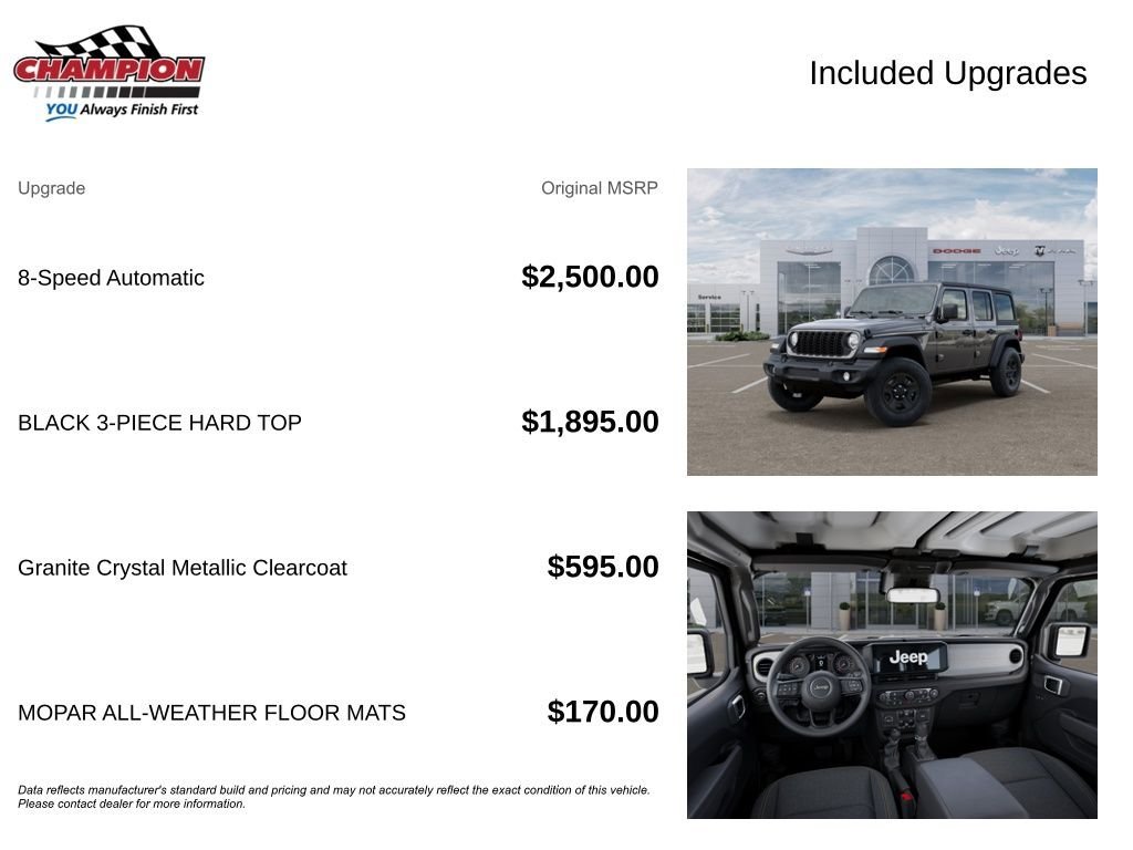 New 2026 Jeep Wrangler Sport image 6