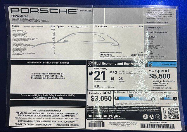 Used 2024 Porsche Macan image 96