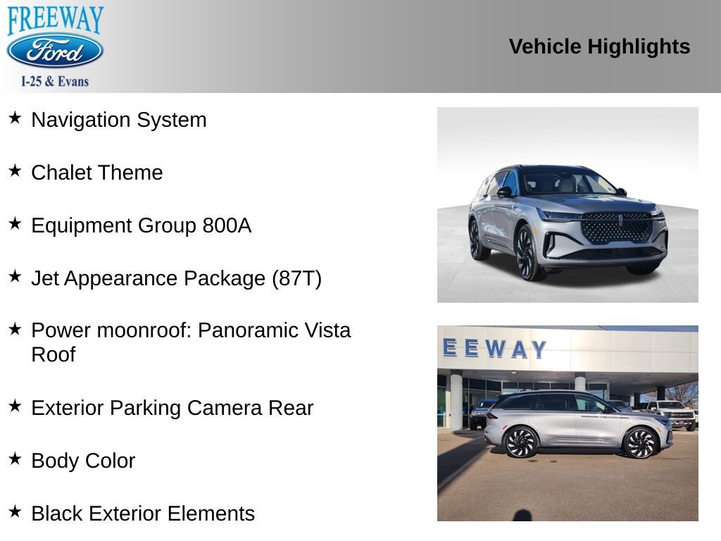 Used 2024 Lincoln Nautilus Black Label w/ Jet Appearance Package (87T) image 2