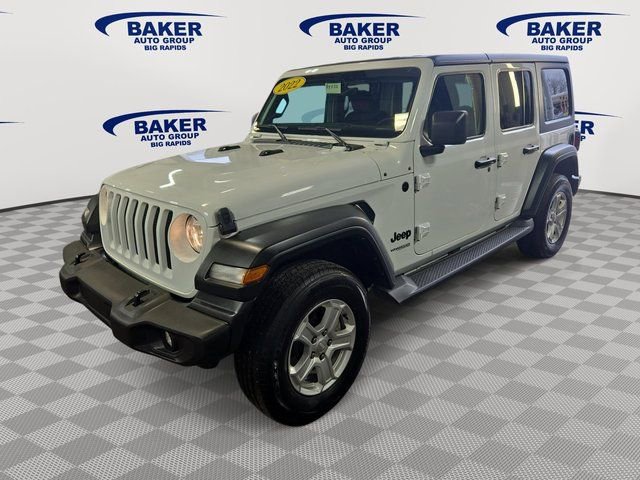 Used 2022 Jeep Wrangler Unlimited Sport image 3