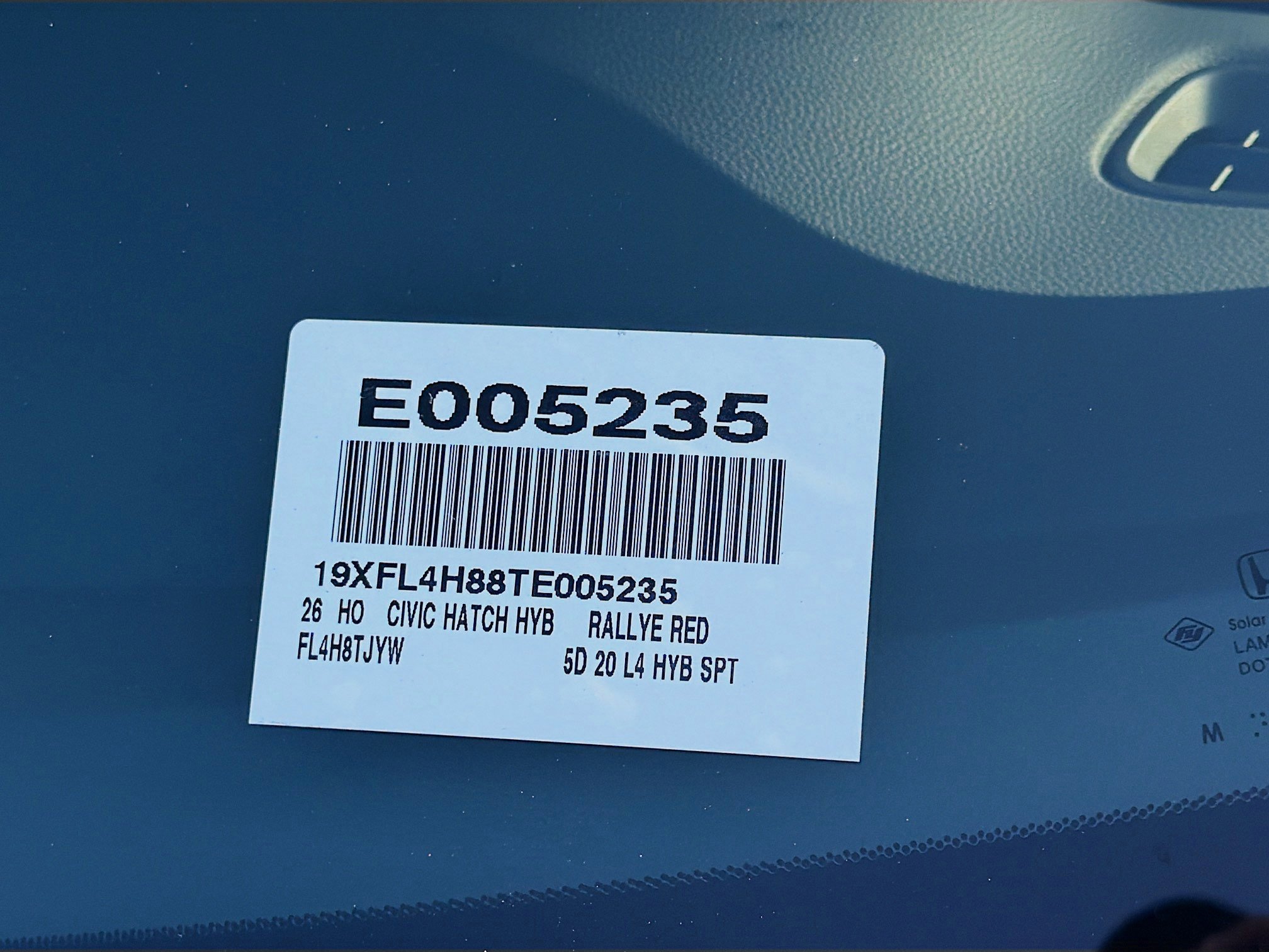 New 2026 Honda Civic Sport image 26