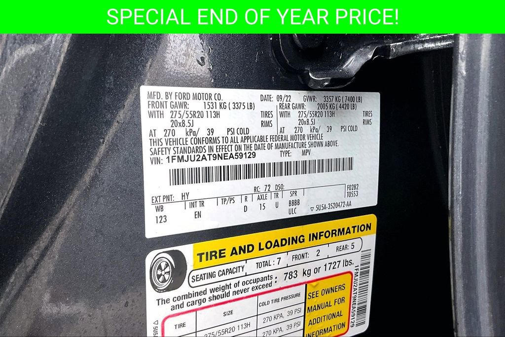 Used 2022 Ford Expedition Limited image 18