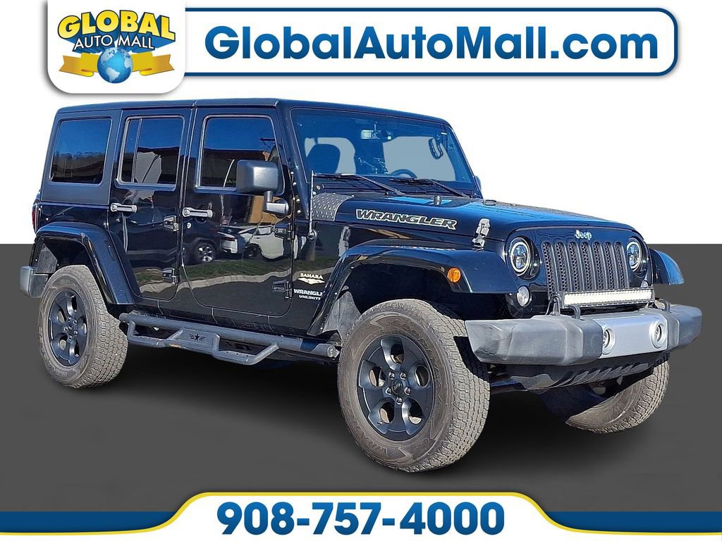 Used 2015 Jeep Wrangler Unlimited Sahara w/ Dual Top Group image 1