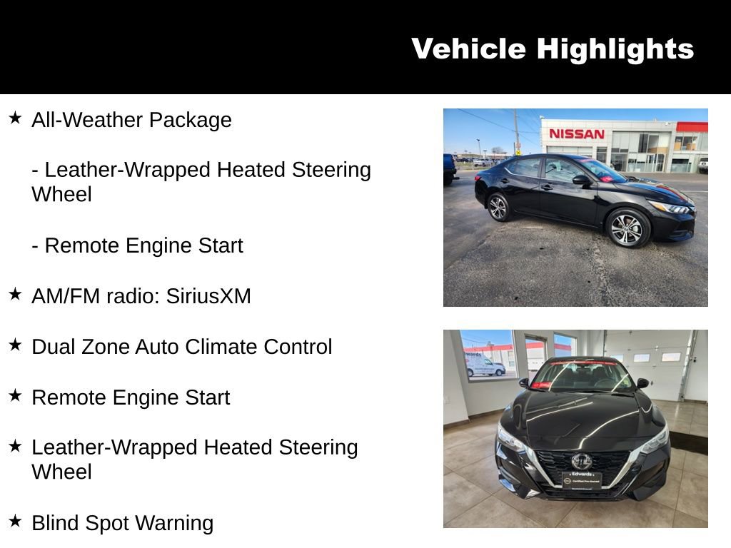 Used 2023 Nissan Sentra SV w/ All-Weather Package image 17