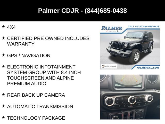 Certified 2023 Jeep Wrangler Sport S image 6