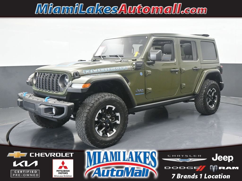 Used 2024 Jeep Wrangler Unlimited Rubicon 4xe
