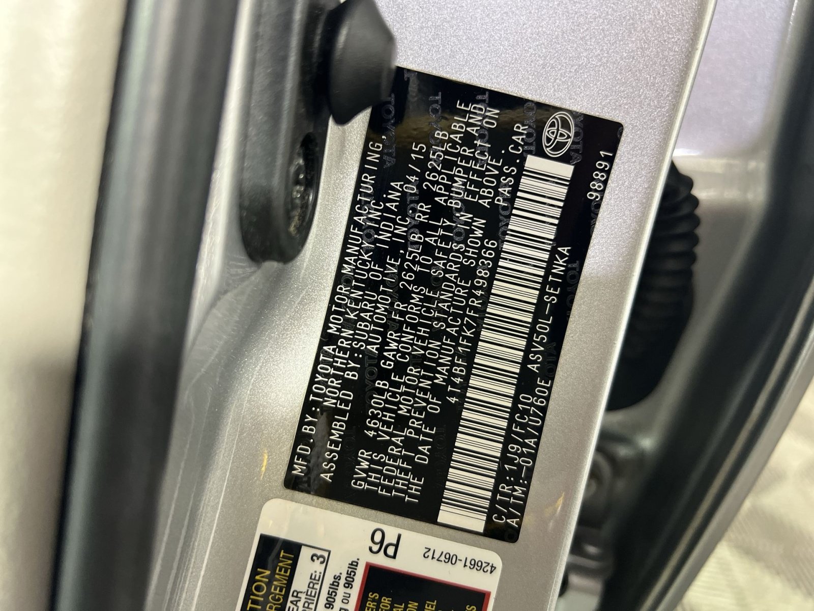 Used 2015 Toyota Camry LE FWD image 30
