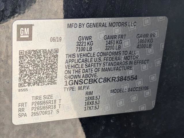 Used 2019 Chevrolet Tahoe LT RWD image 20