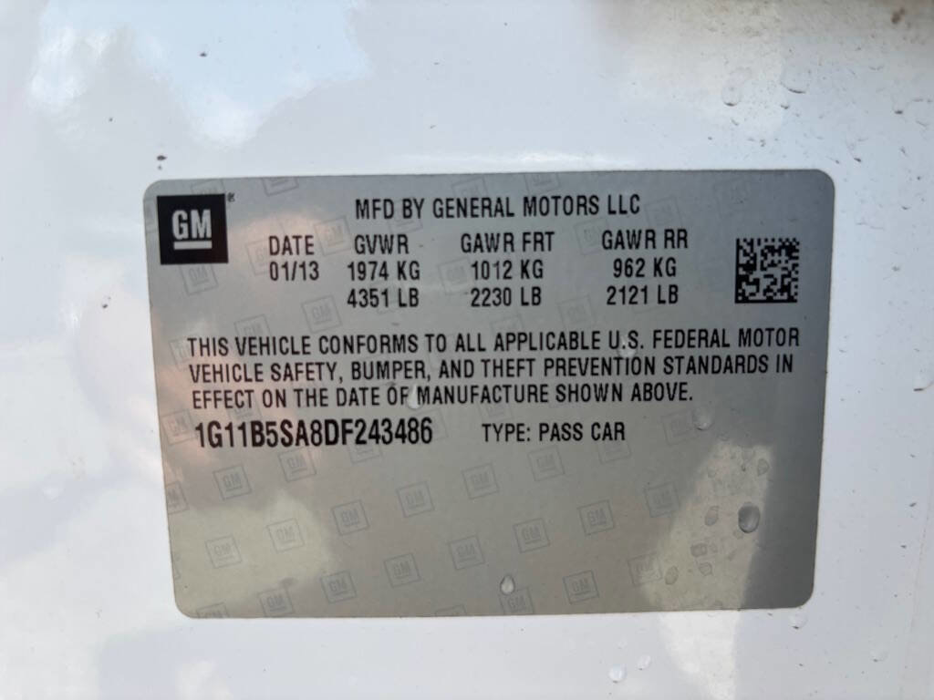 Used 2013 Chevrolet Malibu LS image 28