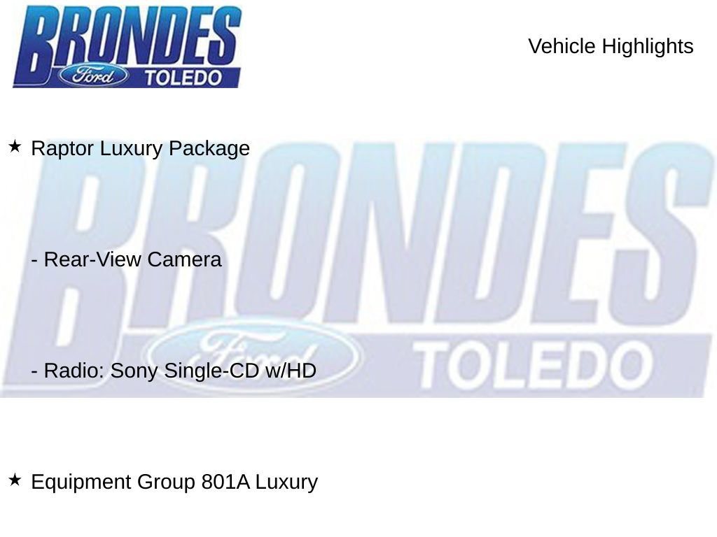 Used 2014 Ford F150 Raptor w/ Equipment Group 801A Luxury image 20