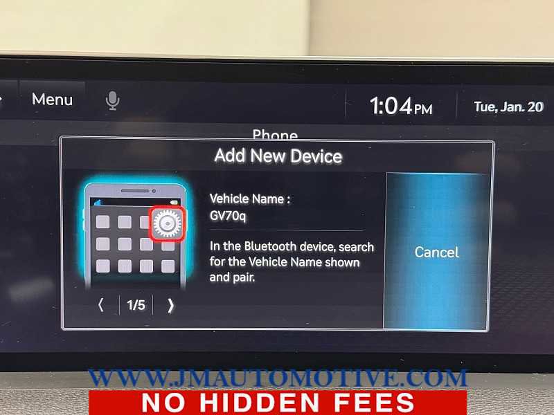 Used 2024 Genesis GV70 2.5T w/ Select Package image 29