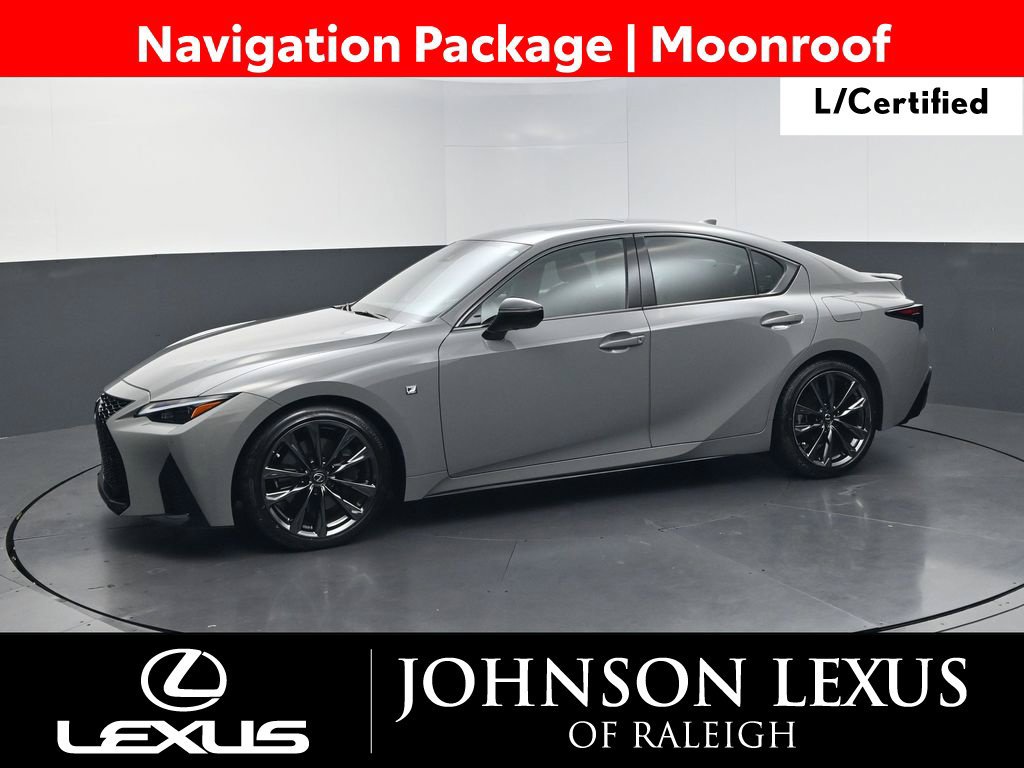 Certified 2025 Lexus IS 350 F Sport w/ Navigation Package RWD image 2
