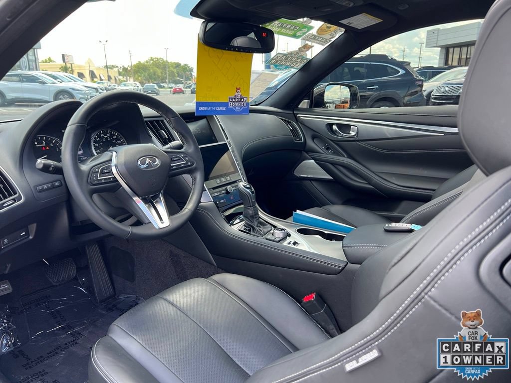 Used 2022 INFINITI Q60 3.0t Luxe w/ Cargo Package RWD image 29