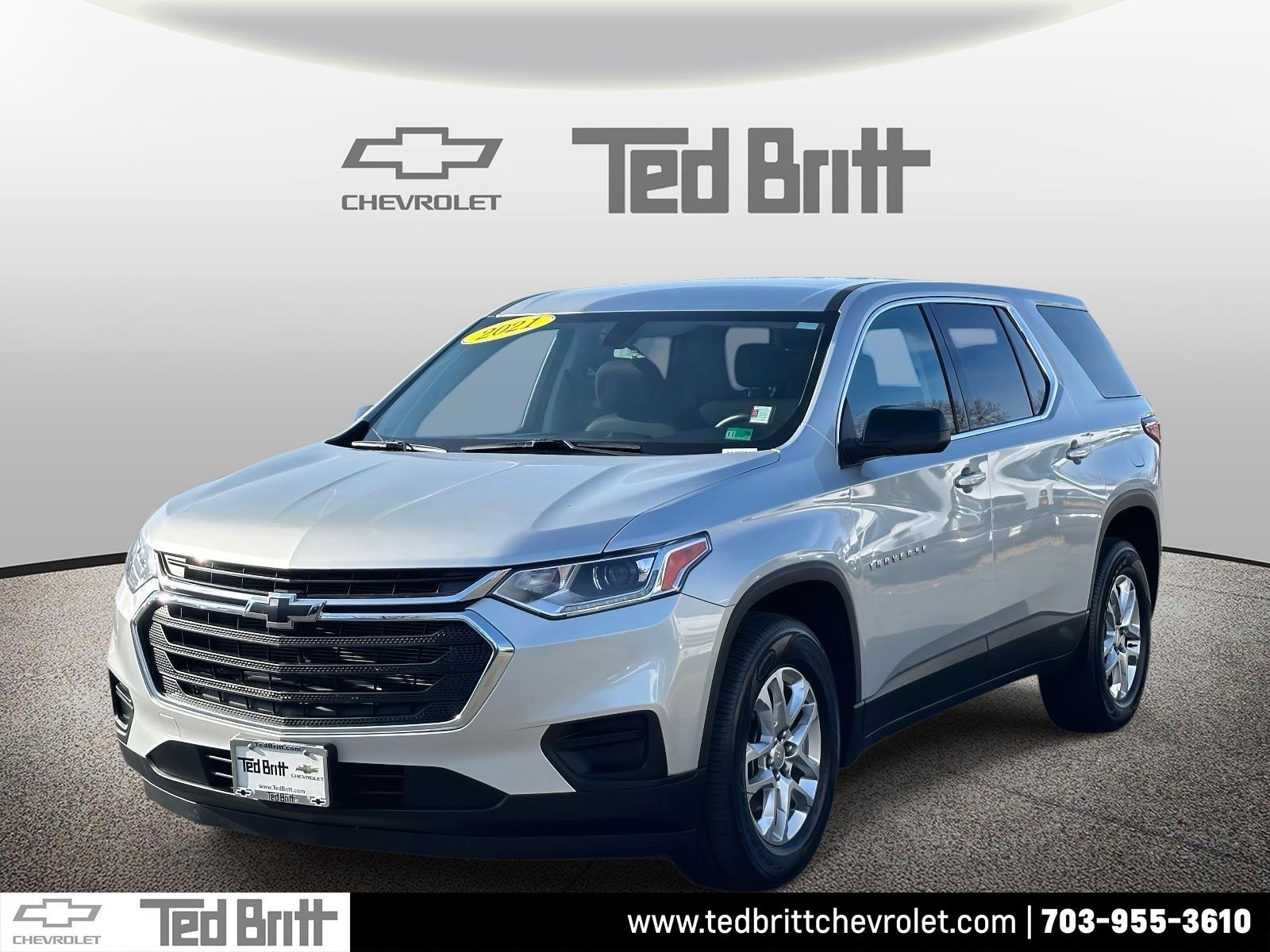 Certified 2021 Chevrolet Traverse LS