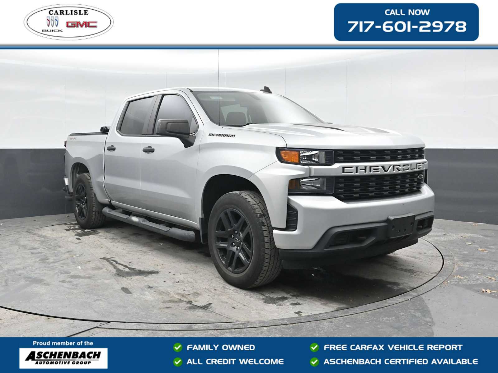 Used 2020 Chevrolet Silverado 1500 Custom w/ Rally Edition image 1