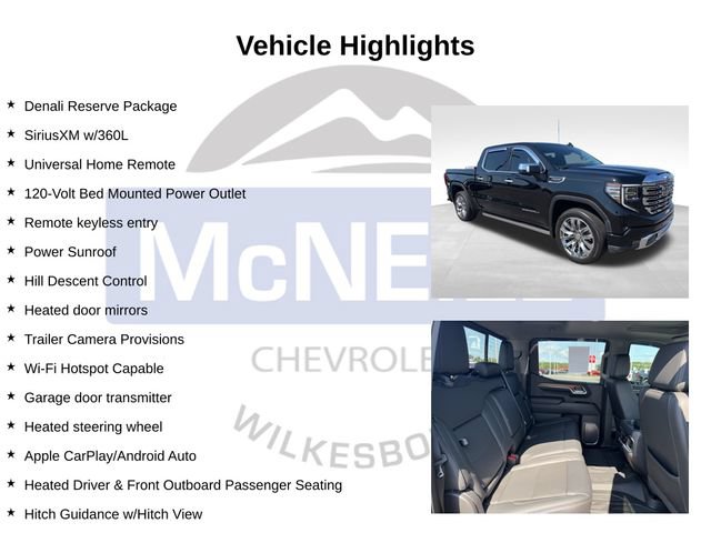 Used 2023 GMC Sierra 1500 Denali w/ Denali Reserve Package AWD/4WD image 10