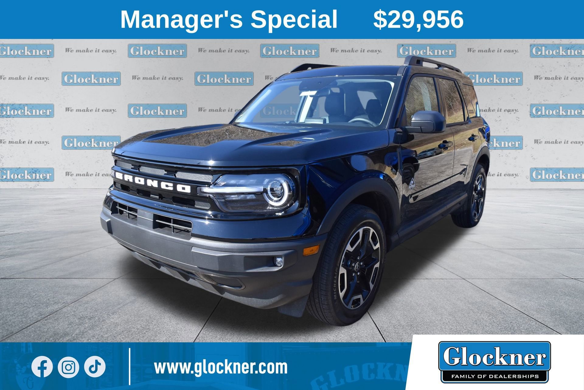 Used 2024 Ford Bronco Sport Outer Banks w/ Tech Package