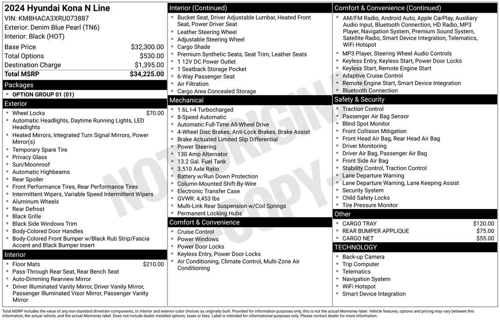 Used 2024 Hyundai Kona N Line image 25