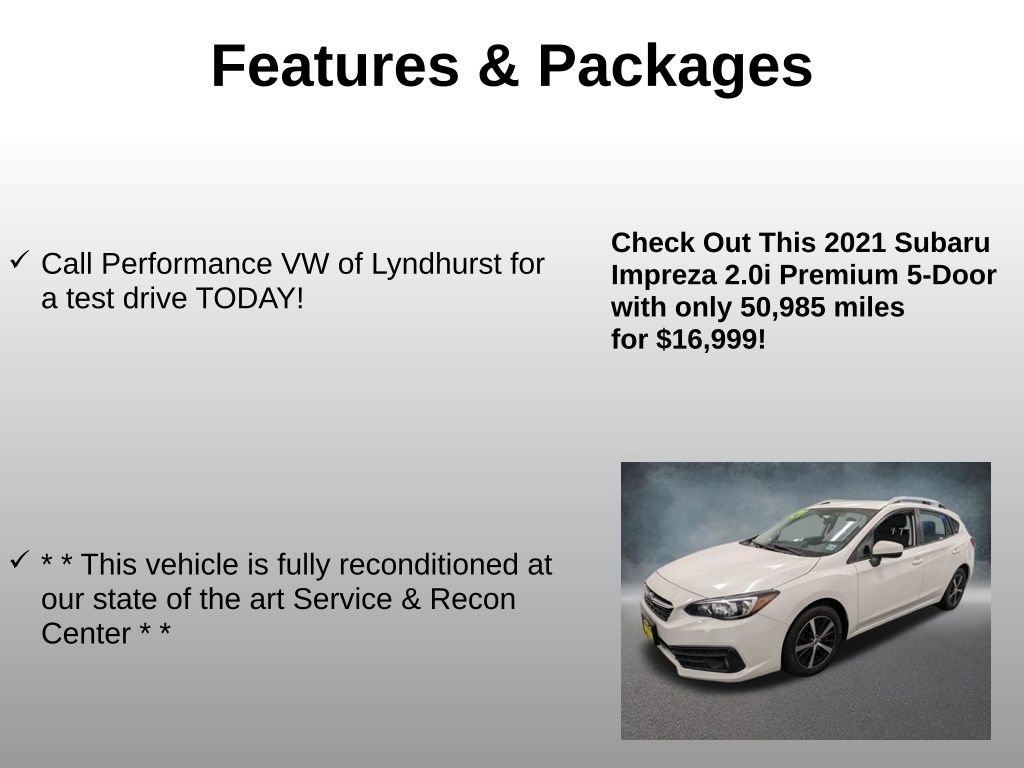 Used 2021 Subaru Impreza Premium image 4