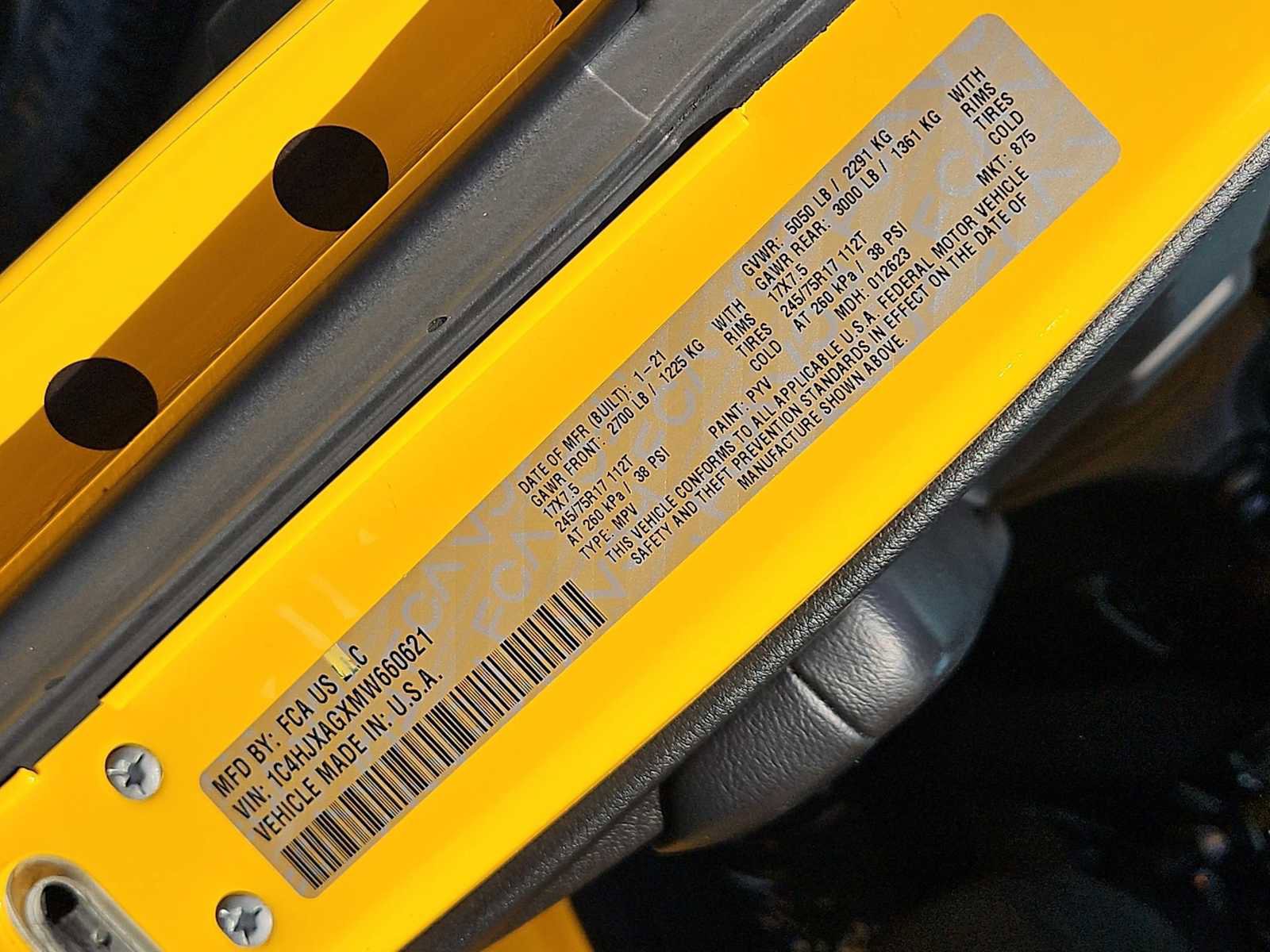 Used 2021 Jeep Wrangler Sport S image 32