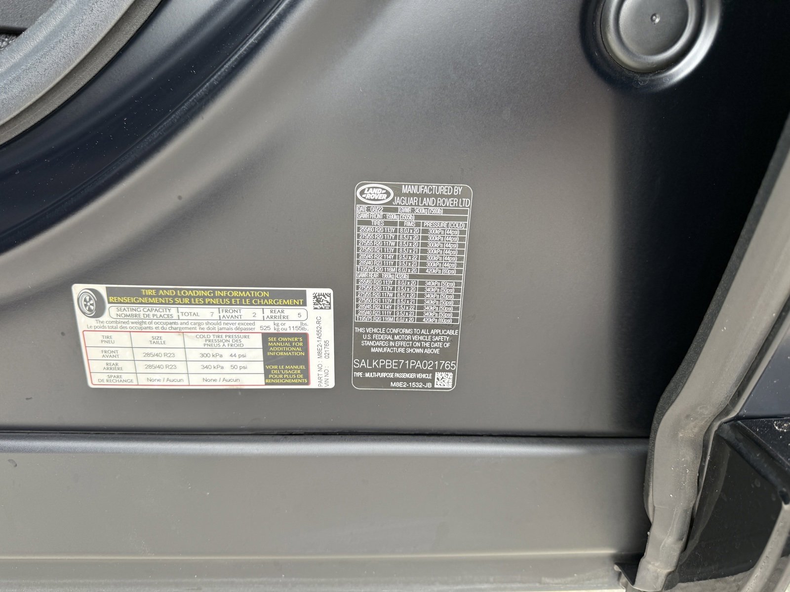 Used 2023 Land Rover Range Rover Long Wheelbase SE image 30