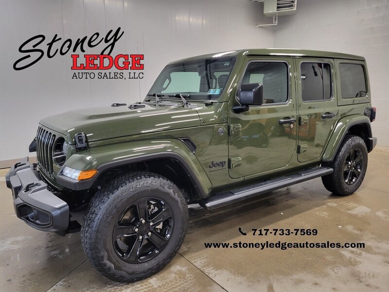 Used 2023 Jeep Wrangler Unlimited Sahara AWD/4WD image 1