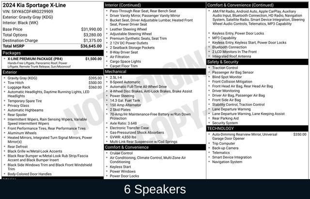 Used 2024 Kia Sportage X-Line w/ X-Line Premium Package image 5