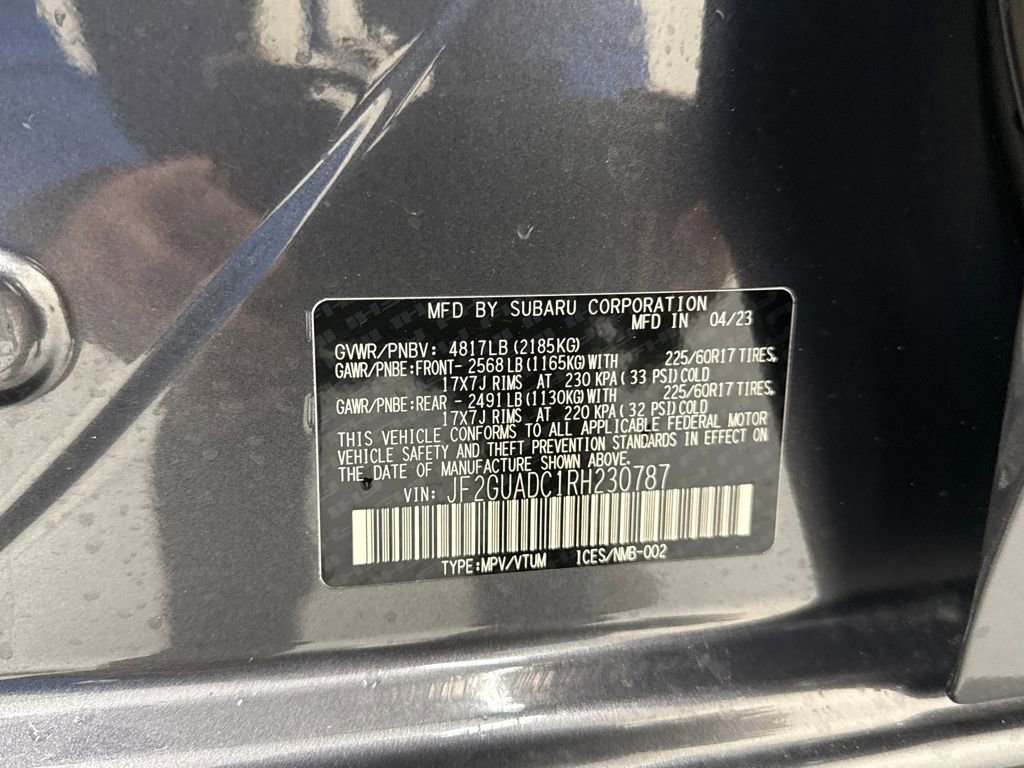 Used 2024 Subaru Crosstrek 2.0i Premium image 22