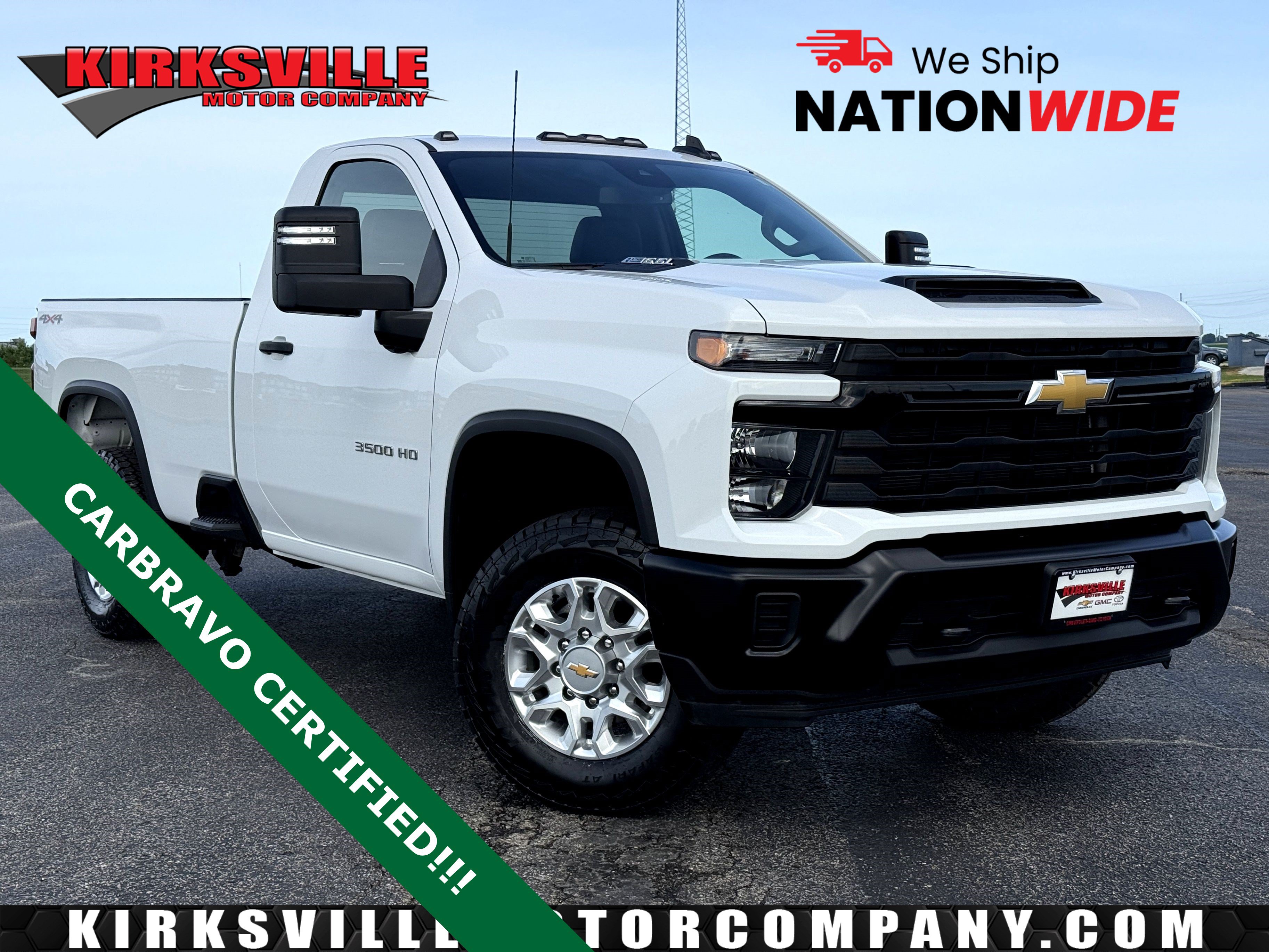 Certified 2024 Chevrolet Silverado 3500 W/T w/ WT Convenience Package AWD/4WD image 1