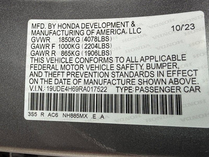 Certified 2024 Acura Integra A-Spec image 23