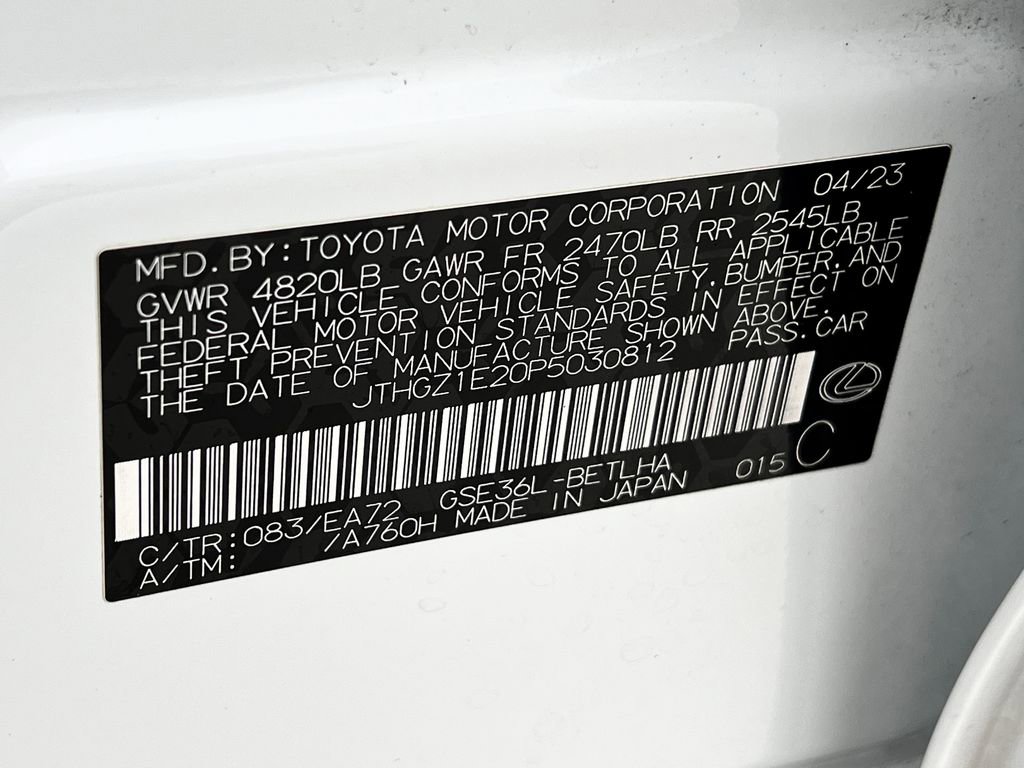 Used 2023 Lexus IS 350 F Sport image 23