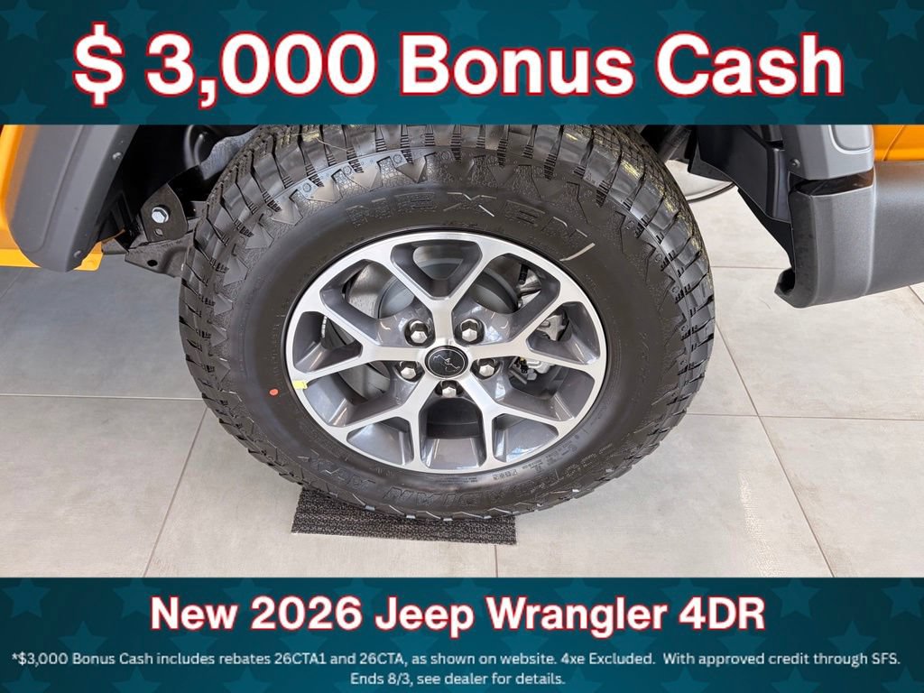 New 2026 Jeep Wrangler Unlimited Sport AWD/4WD image 7