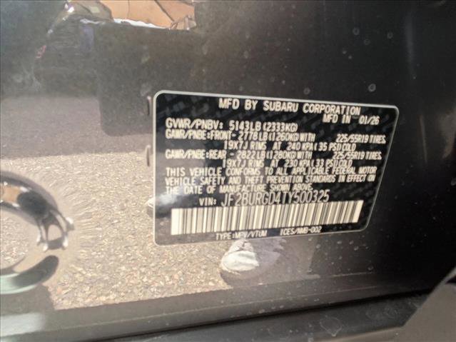 New 2026 Subaru Outback Limited XT image 23