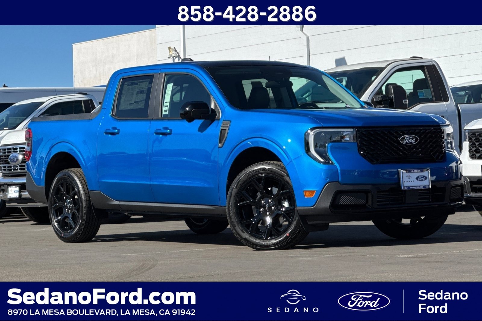 New 2025 Ford Maverick Lariat w/ Black Appearance Package