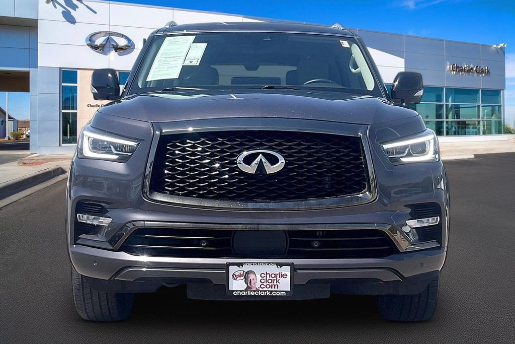 Used 2022 INFINITI QX80 Premium Select w/ Cargo Package AWD/4WD image 3