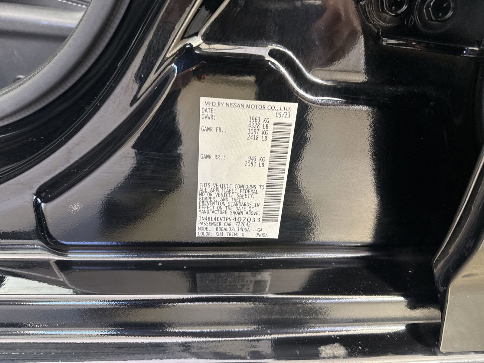 Certified 2023 Nissan Altima 2.5 SL image 38