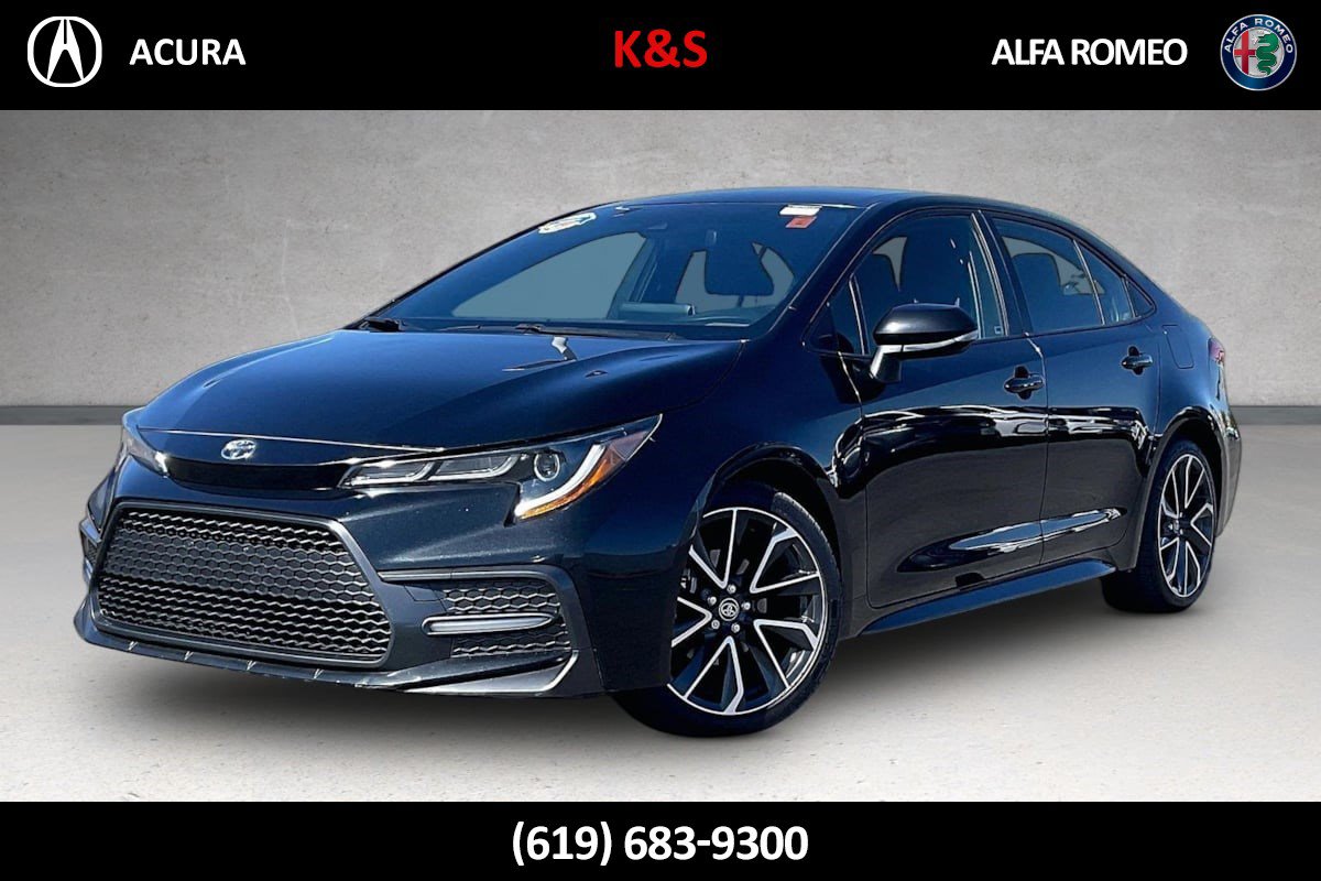 Used 2020 Toyota Corolla SE w/ Carpet Mat Package (TMS) FWD image 1