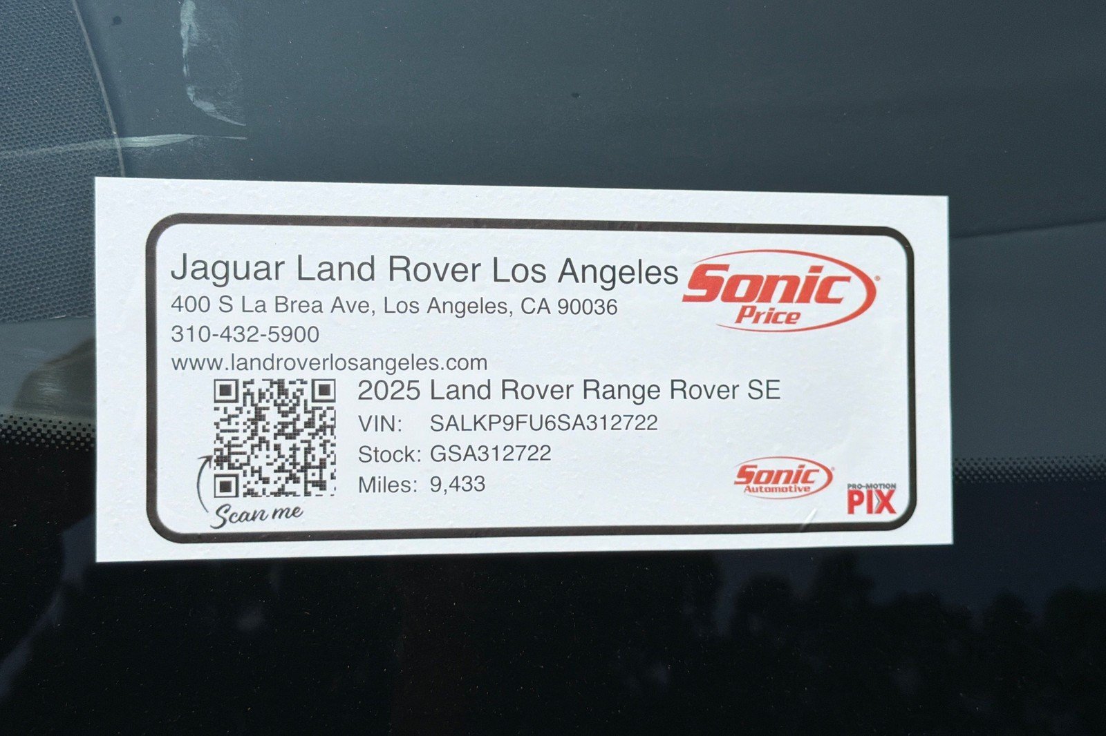 Certified 2025 Land Rover Range Rover SE AWD/4WD image 29