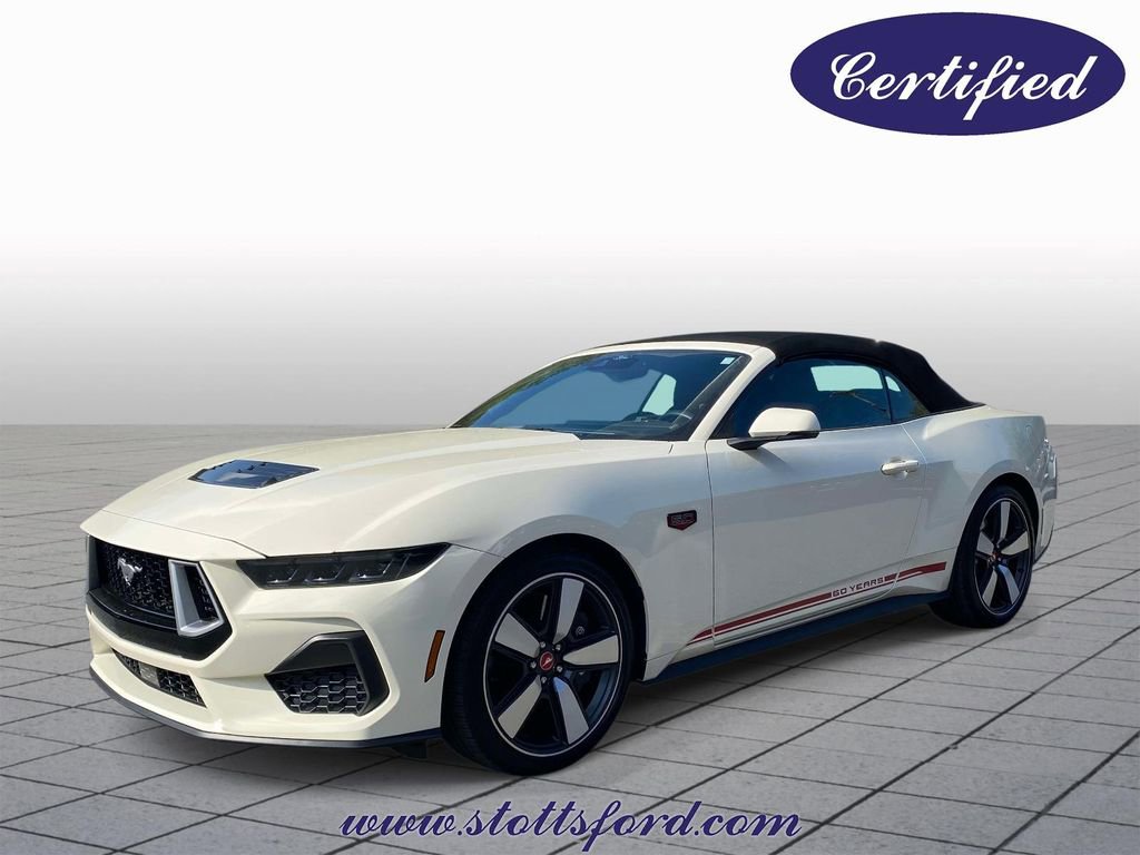 Certified 2025 Ford Mustang GT Premium w/ 60th Anniversary Package image 3