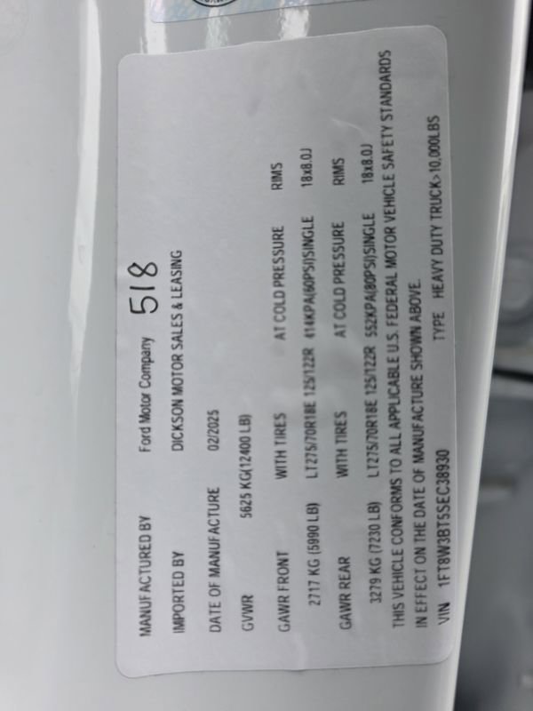 Used 2025 Ford F350 Lariat w/ Camper Package image 37