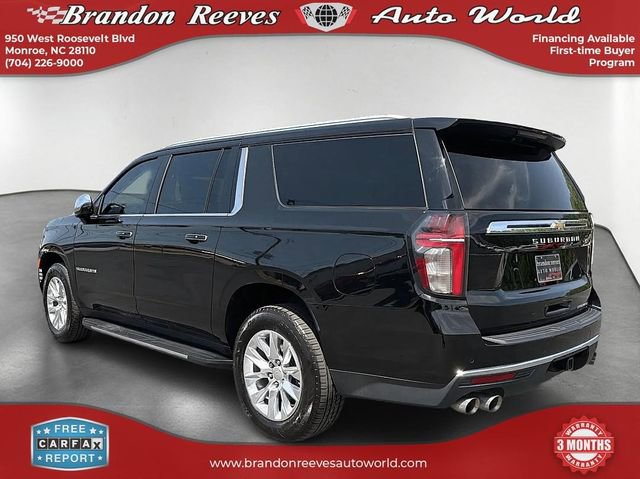 Used 2021 Chevrolet Suburban Premier w/ Premium Package RWD image 8