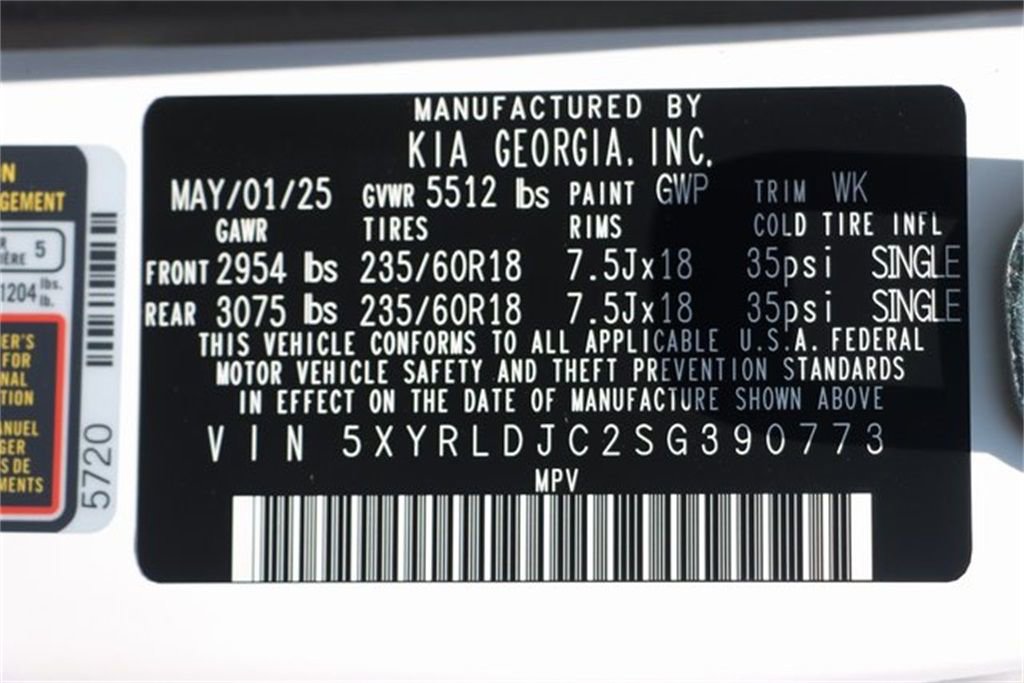 New 2025 Kia Sorento S image 21