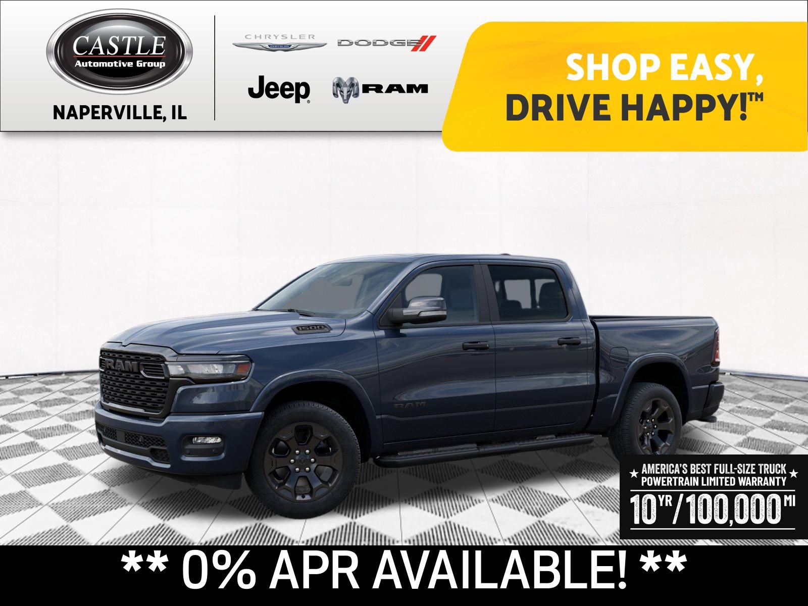New 2026 RAM 1500 4x4 Crew Cab image 1